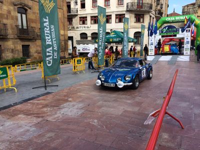 Historic rally car energy